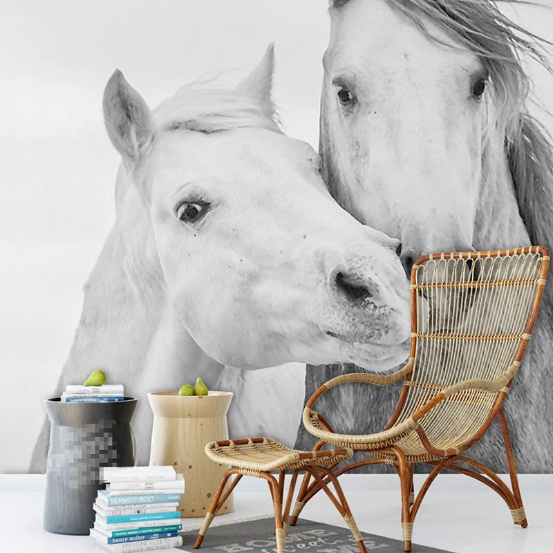 Papier peint chevaux dessinés – Image 3