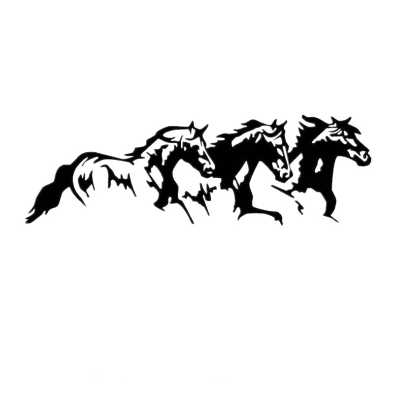 Sticker Cheval pour Voiture – Image 2