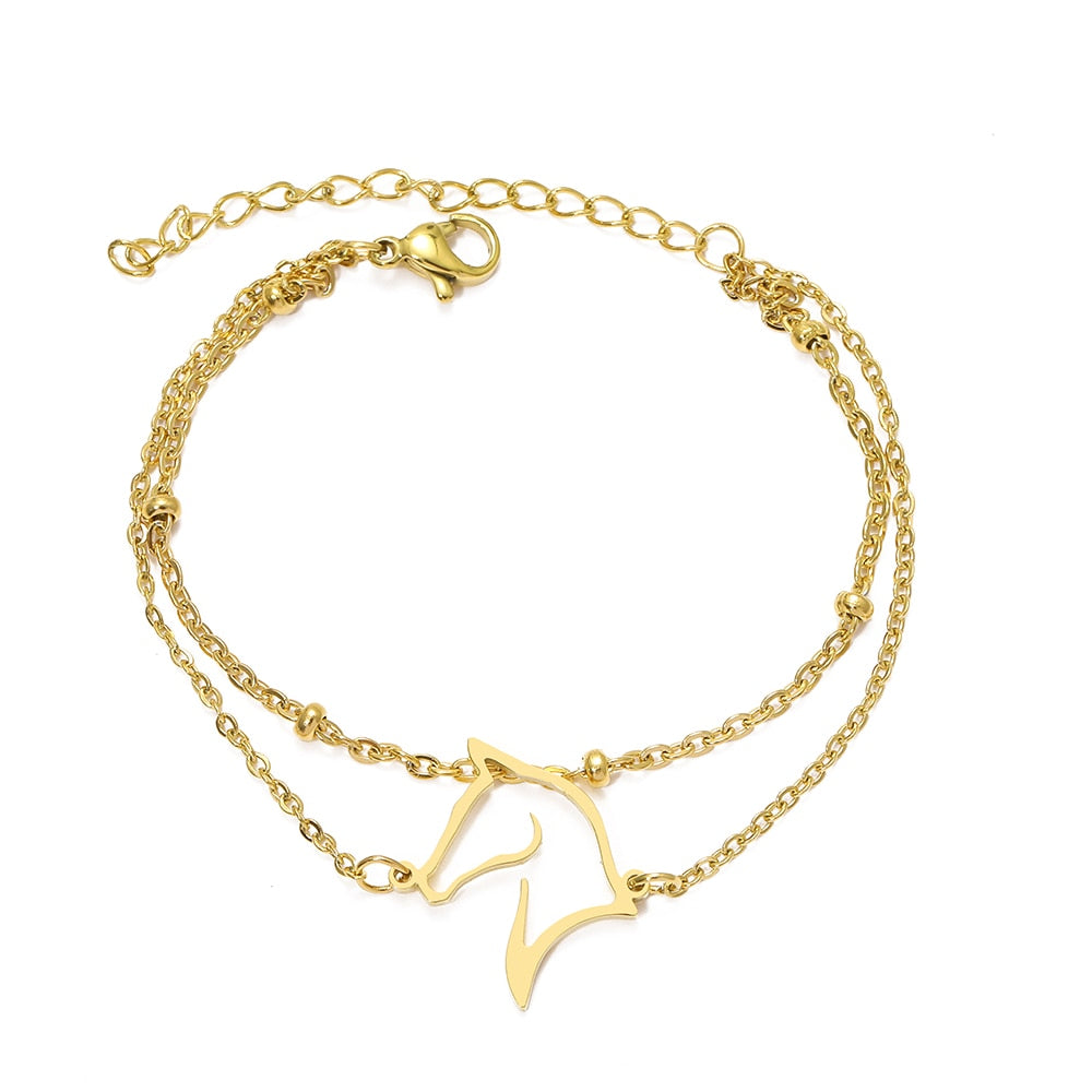 Bracelet double profil de cheval – Image 4