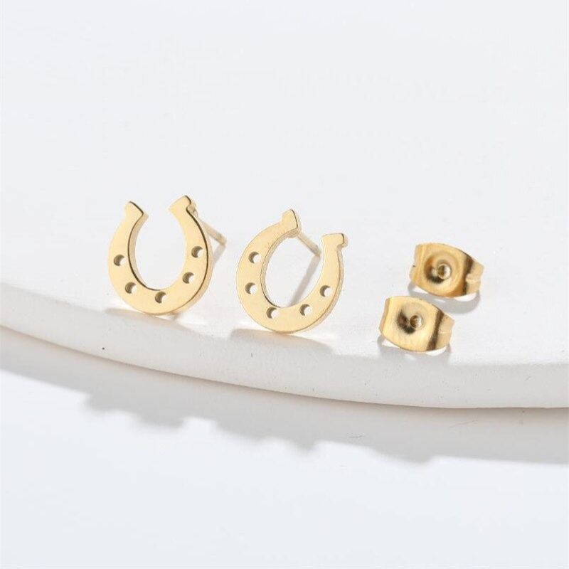 Boucles d'oreille cheval chanceux – Image 2