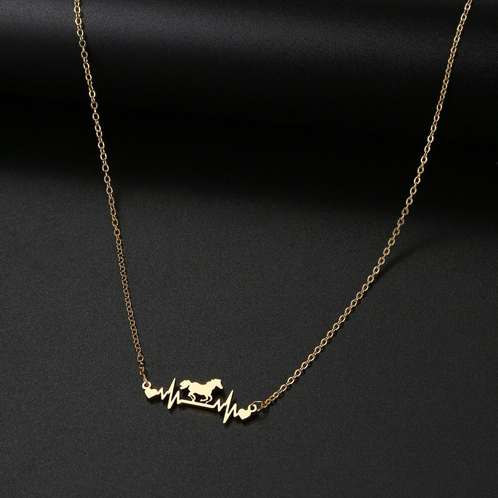 Collier Cheval Battement de Cœur – Image 2