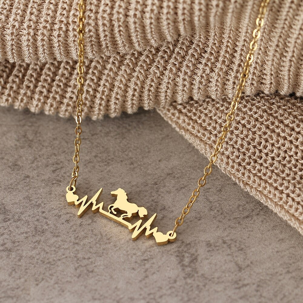 Collier Cheval Battement de Cœur – Image 4
