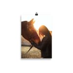 Poster Cheval Complicité