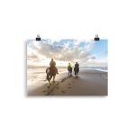 Poster Cheval Balade sur la Plage