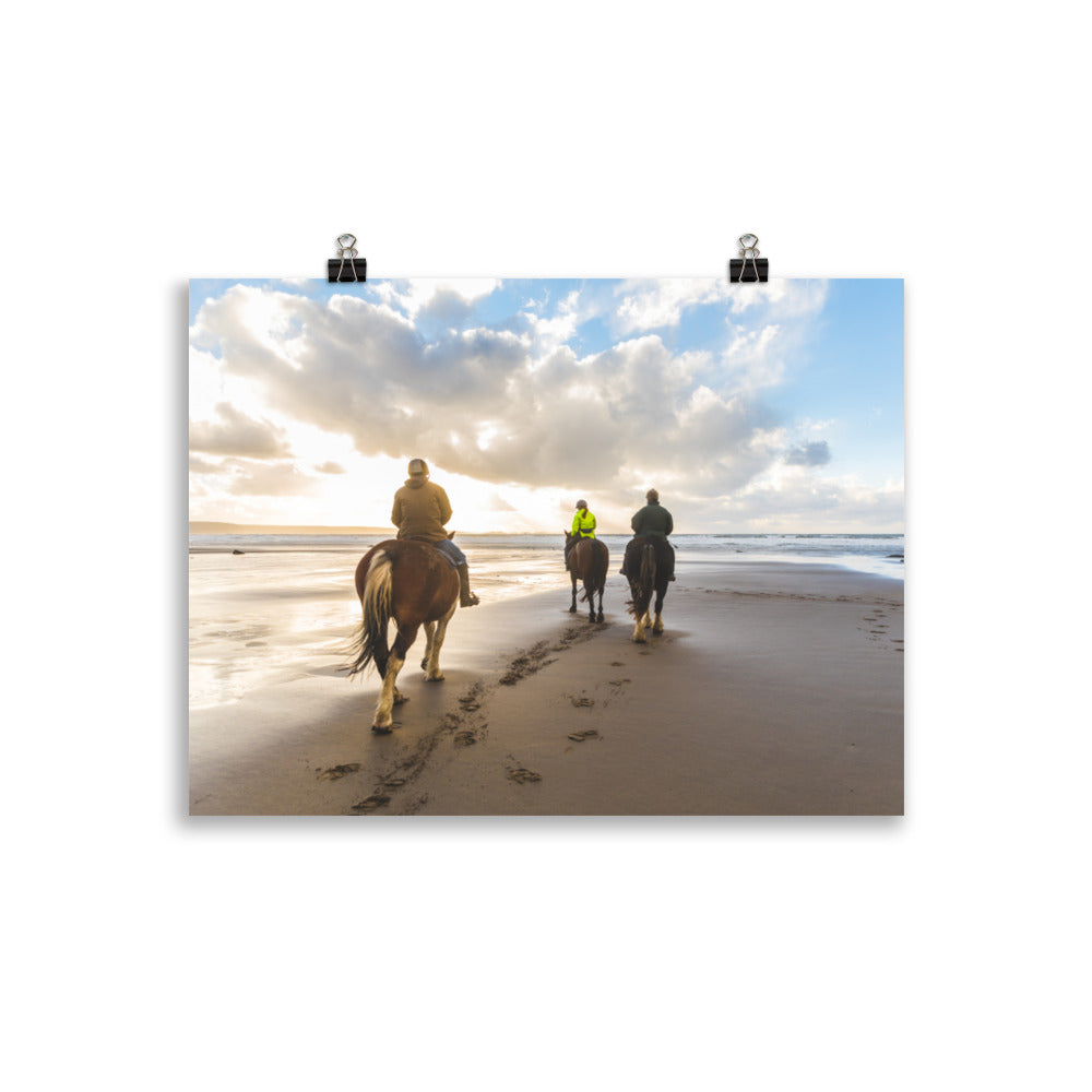 Poster Cheval Balade sur la Plage – Image 2