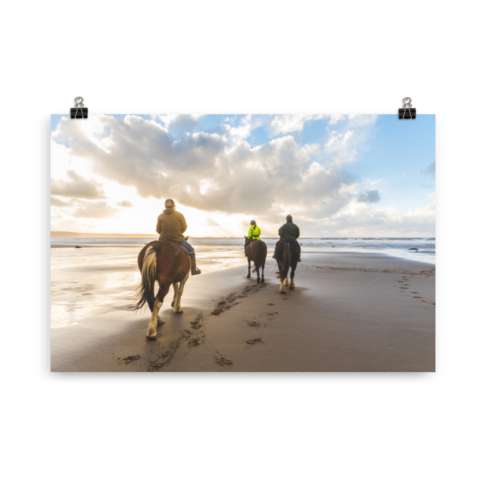Poster Cheval Balade sur la Plage – Image 4