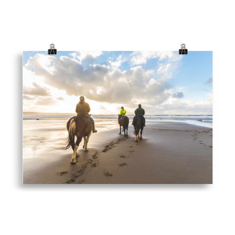 Poster Cheval Balade sur la Plage – Image 5