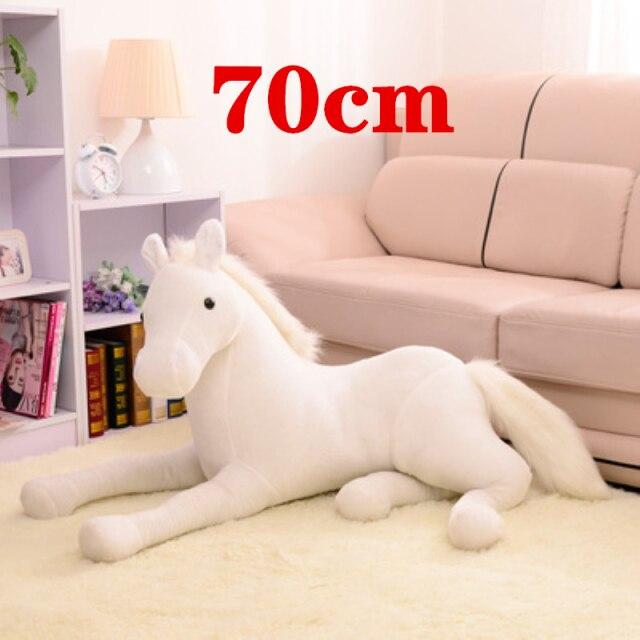 grande peluche cheval