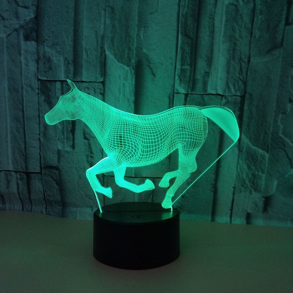 Lampe Cheval hologramme galop – Image 5