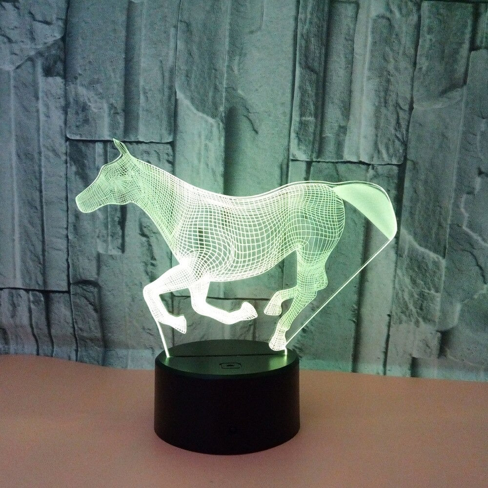Lampe Cheval hologramme galop – Image 6