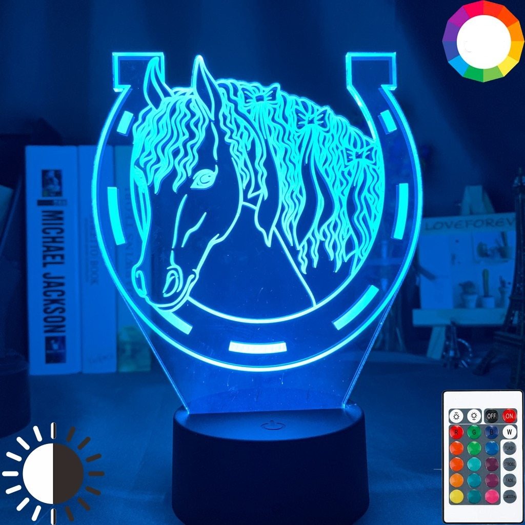 Lampe fer à cheval – Image 4