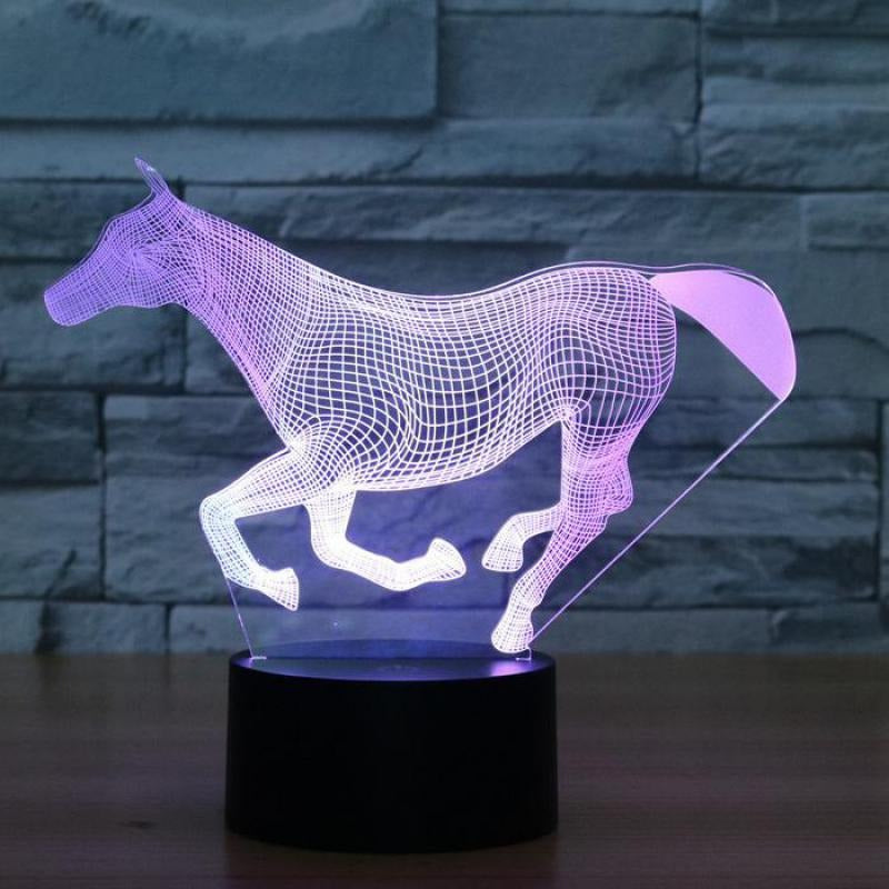 Lampe Cheval hologramme galop – Image 3