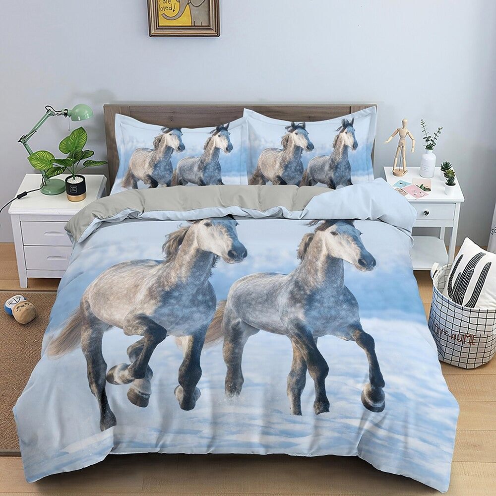 Housse de Couette Cheval Duo – Image 3