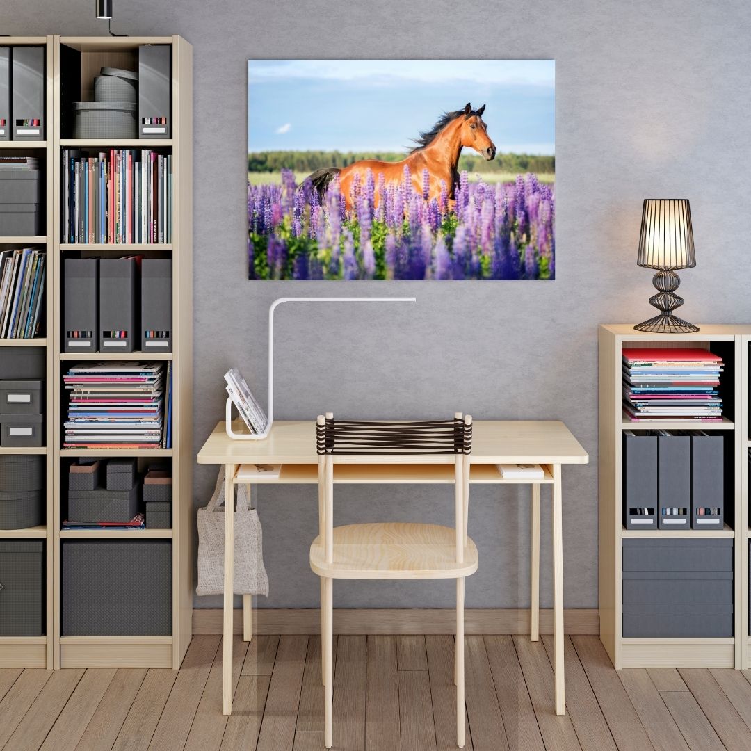 Poster Cheval champ de lavande – Image 6