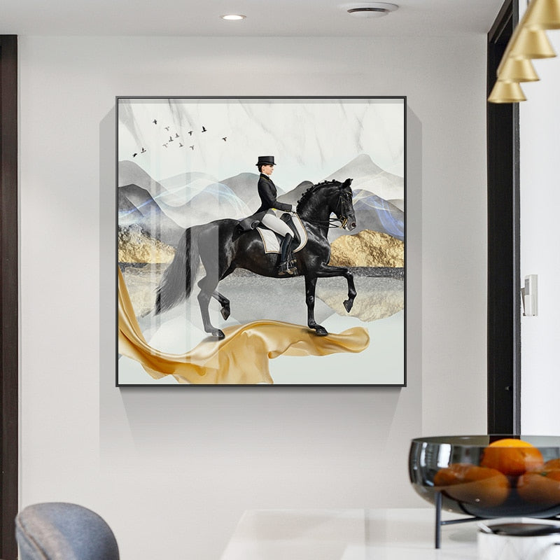 Tableau Cavalier à Cheval – Image 7