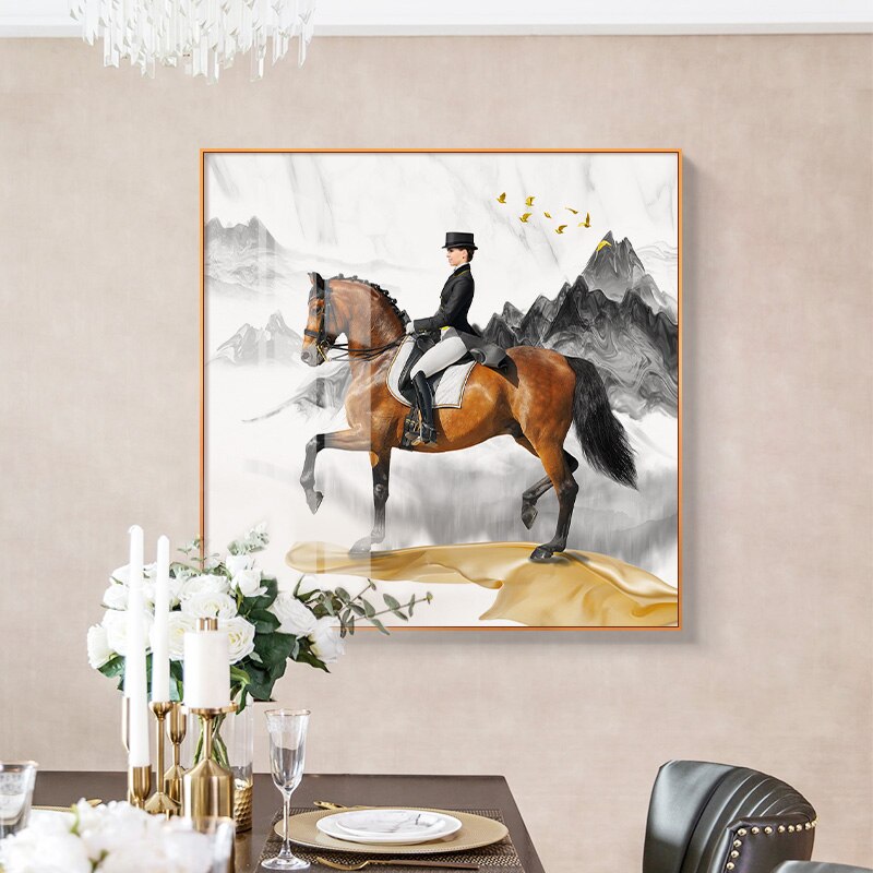 Tableau Cavalier à Cheval – Image 6