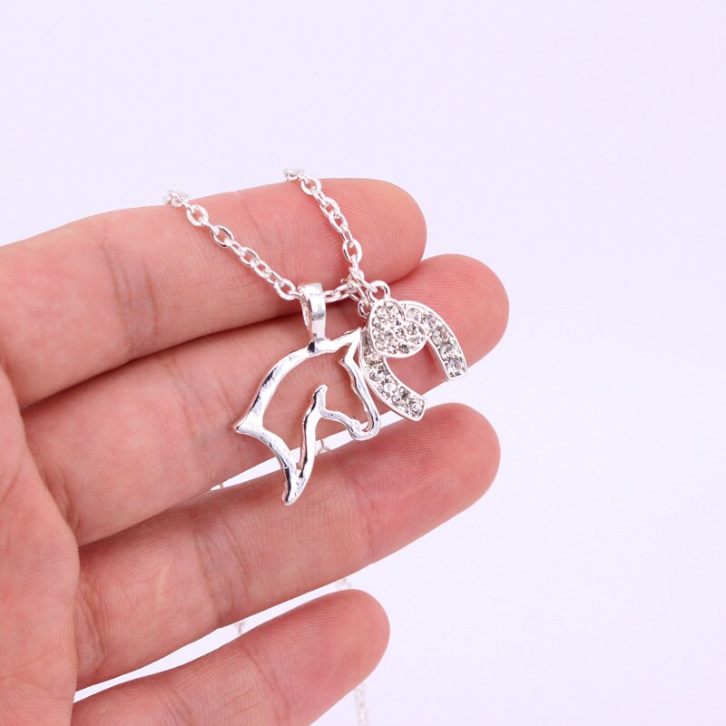 Collier Cheval Triple pendentifs – Image 4