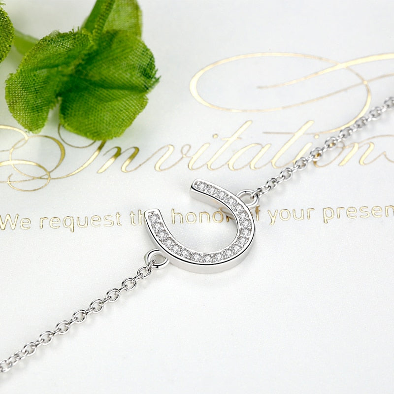 Bracelet Fer à Cheval Argent – Image 3
