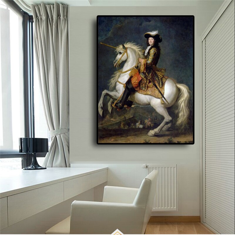 Tableau Cheval <br> Connu Louis XIV – Image 4
