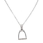 Collier Cheval Etrier en Argent