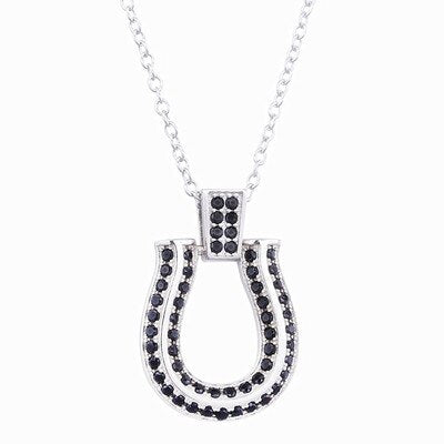Collier Fer à Cheval étincelant Argent – Image 3