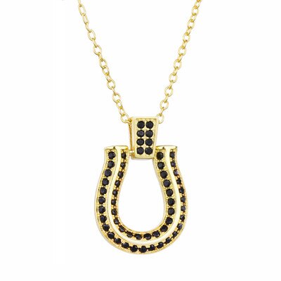 Collier Fer à Cheval étincelant Argent – Image 4