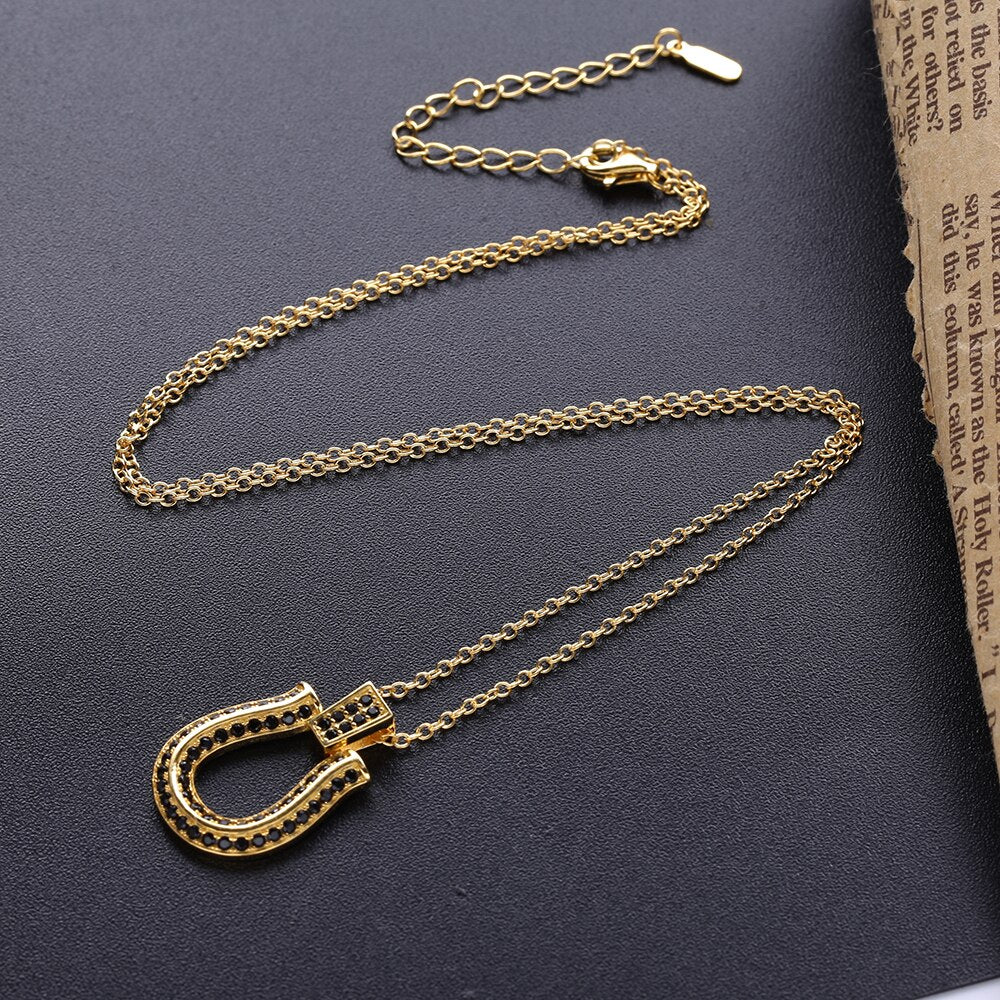 Collier Fer à Cheval étincelant Argent – Image 12