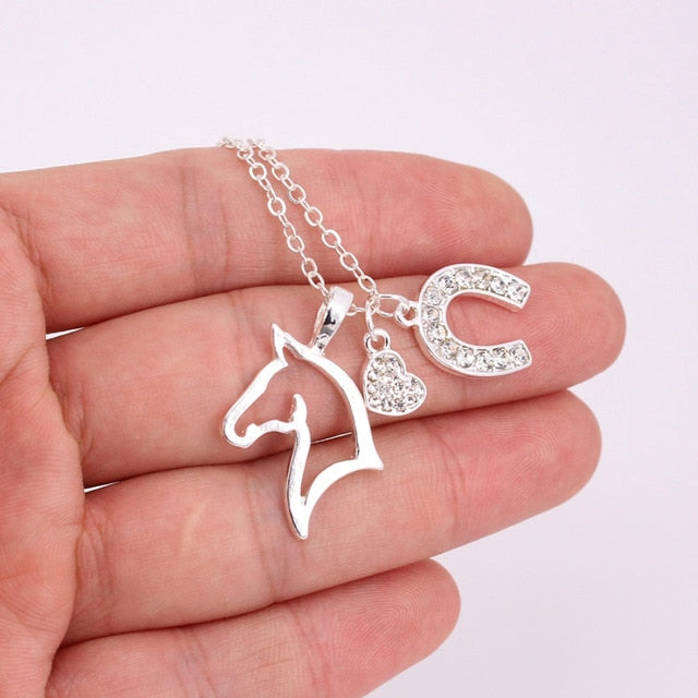 Collier Cheval Triple pendentifs – Image 2