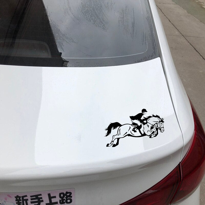 Sticker Cheval Cavalier en Saut – Image 6