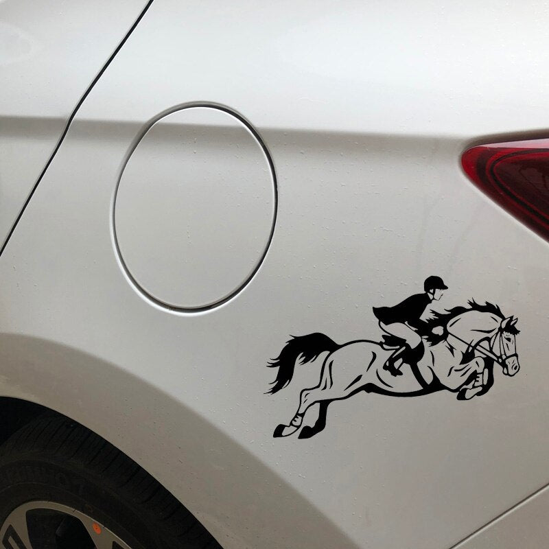 Sticker Cheval Cavalier en Saut – Image 5