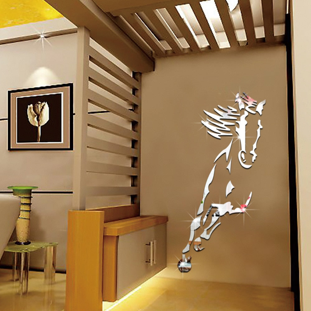 Stickers Cheval <br> Miroir Décoratif – Image 13