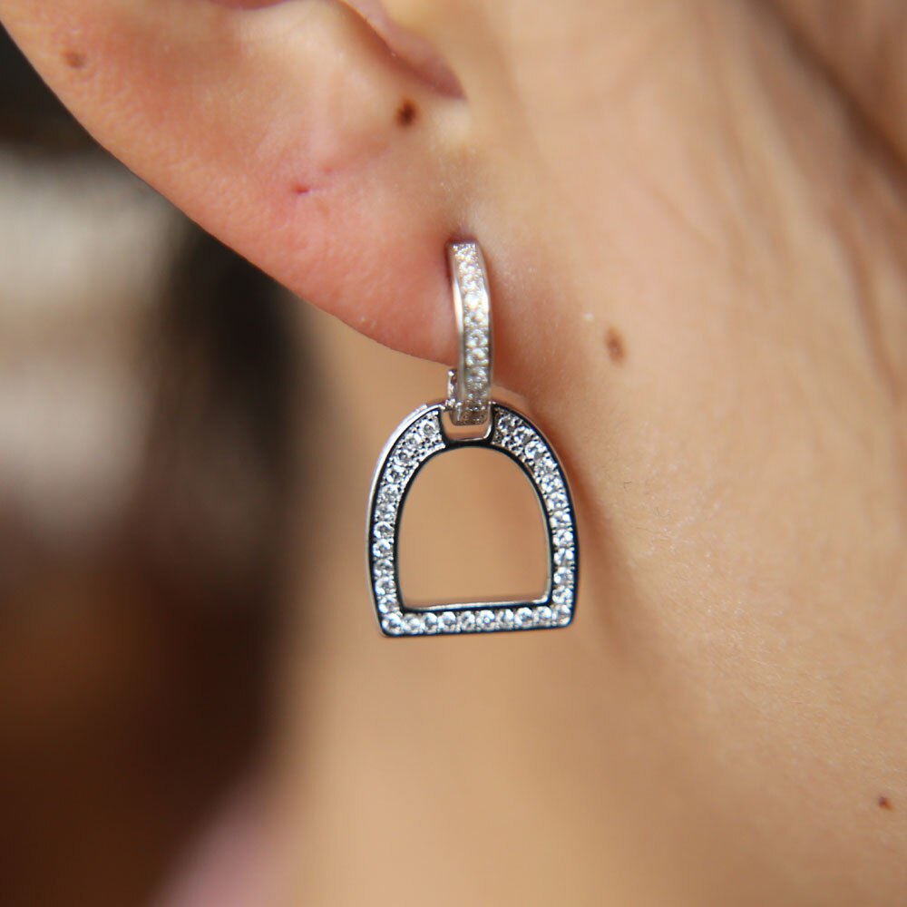 Boucles d'oreilles étriers – Image 3