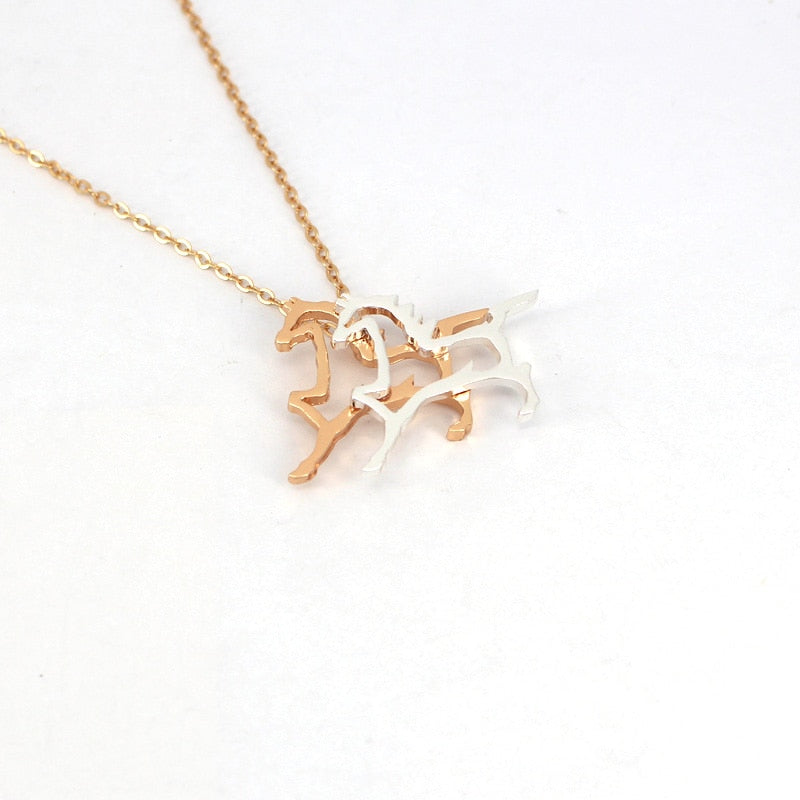 Collier Cheval <br> Chevaux qui galopent – Image 3