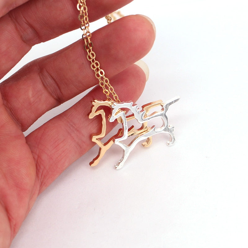 Collier Cheval <br> Chevaux qui galopent – Image 6