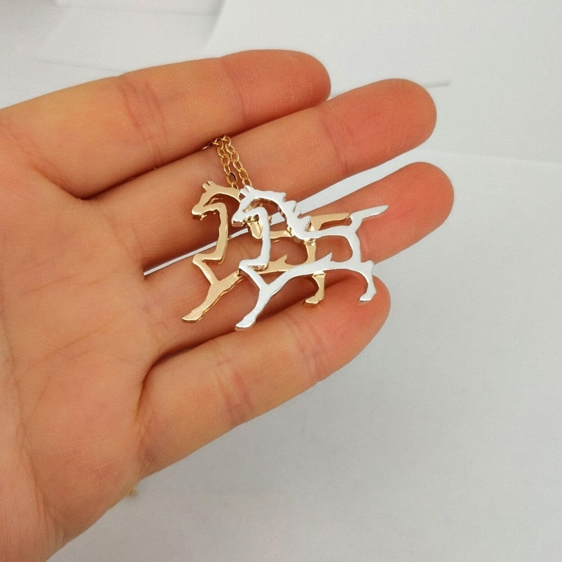 Collier Cheval <br> Chevaux qui galopent – Image 4
