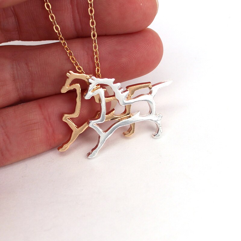 Collier Cheval <br> Chevaux qui galopent – Image 7