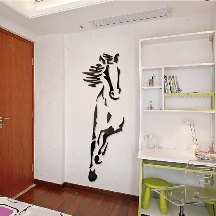 Stickers Cheval <br> Miroir Décoratif – Image 8