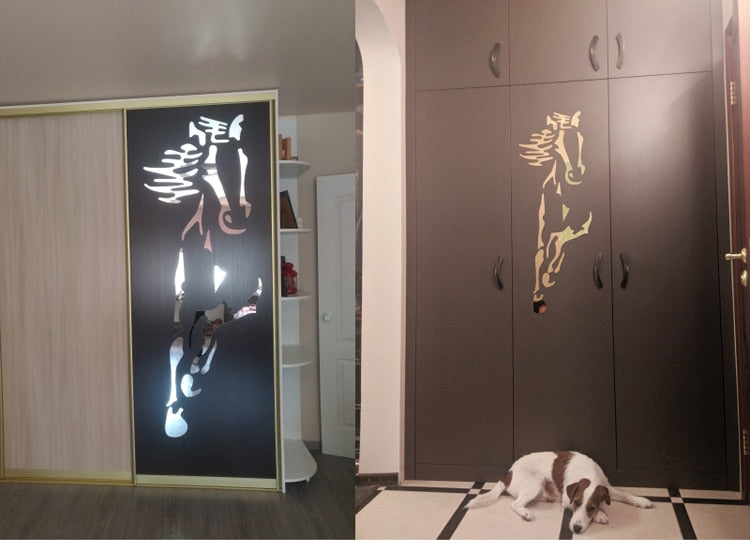 Stickers Cheval <br> Miroir Décoratif – Image 10