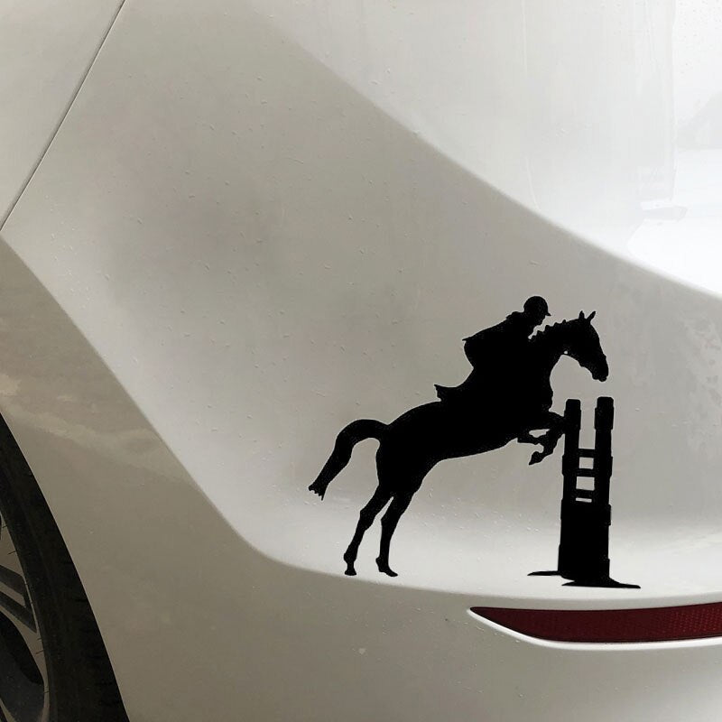 Stickers Cheval <br> Saut d'obstacle – Image 5