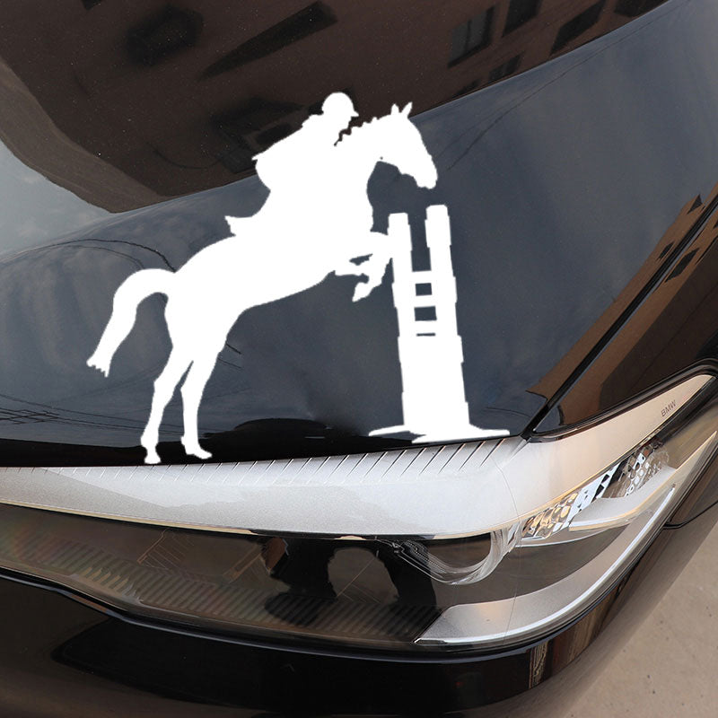 Stickers Cheval <br> Saut d'obstacle – Image 3