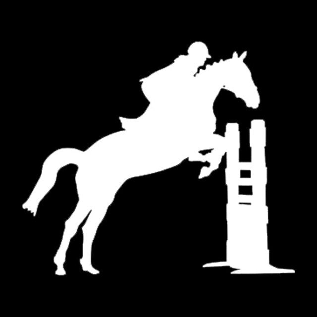 Stickers Cheval <br> Saut d'obstacle – Image 2