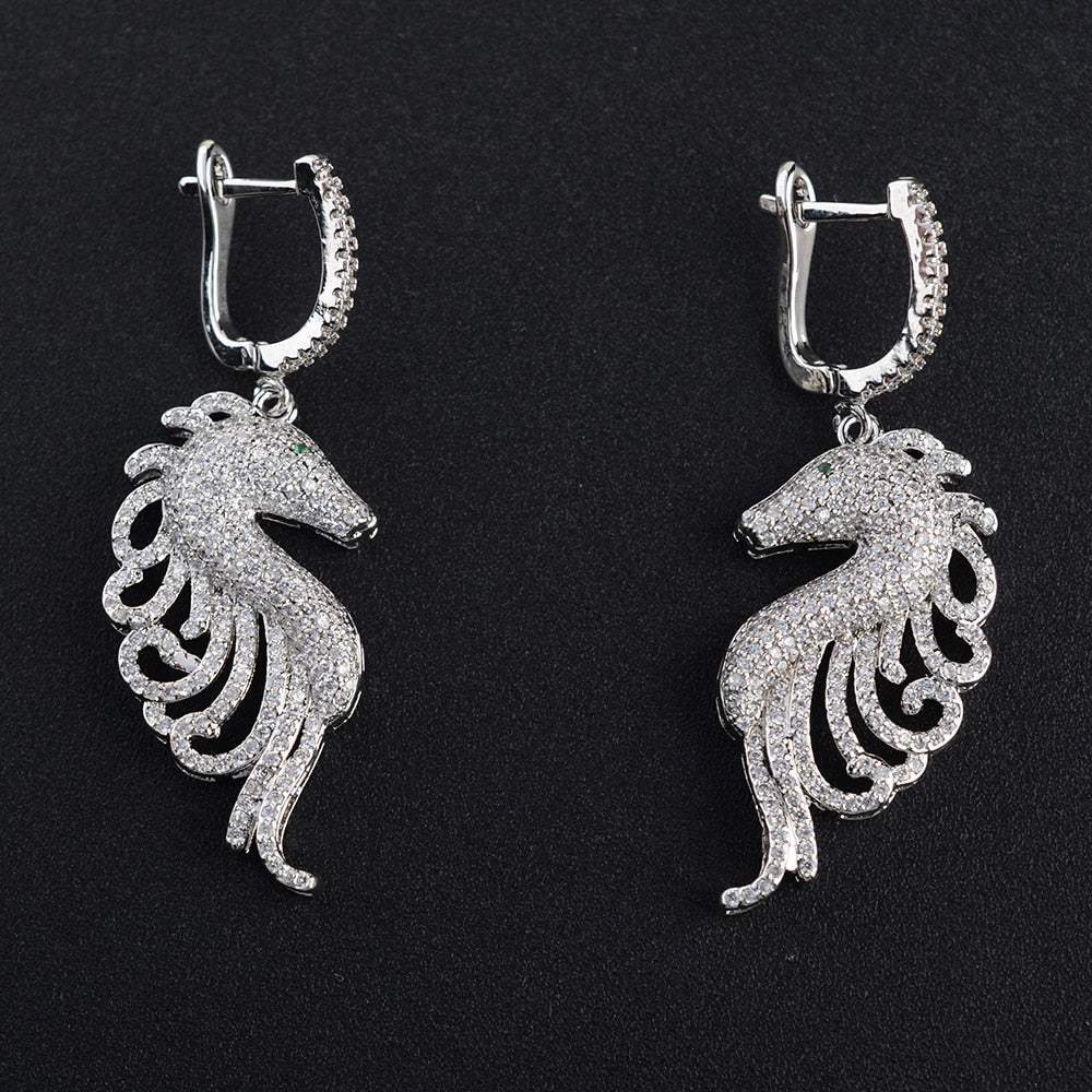 Boucles d'oreilles Cheval <br> de Mer – Image 2