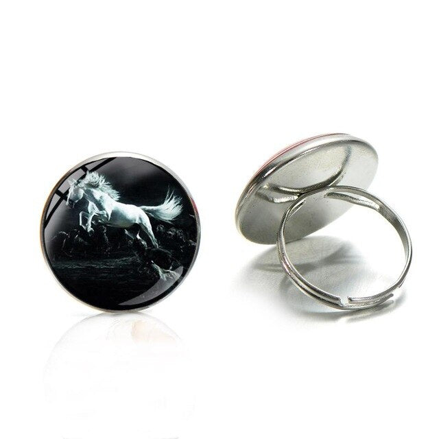 Bague Cheval Angélique