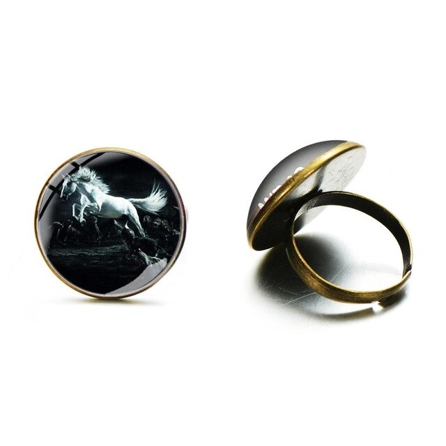 Bague Cheval Angélique – Image 2