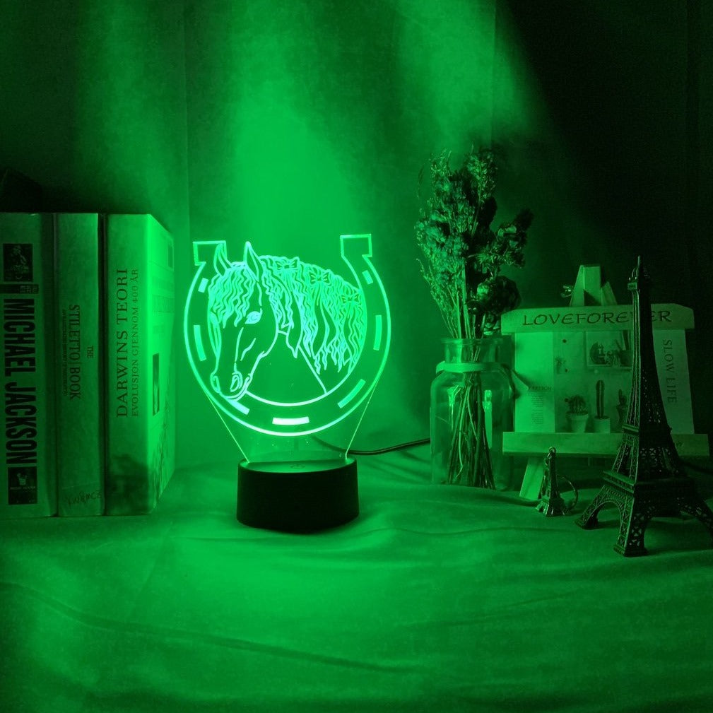 Lampe fer à cheval – Image 3