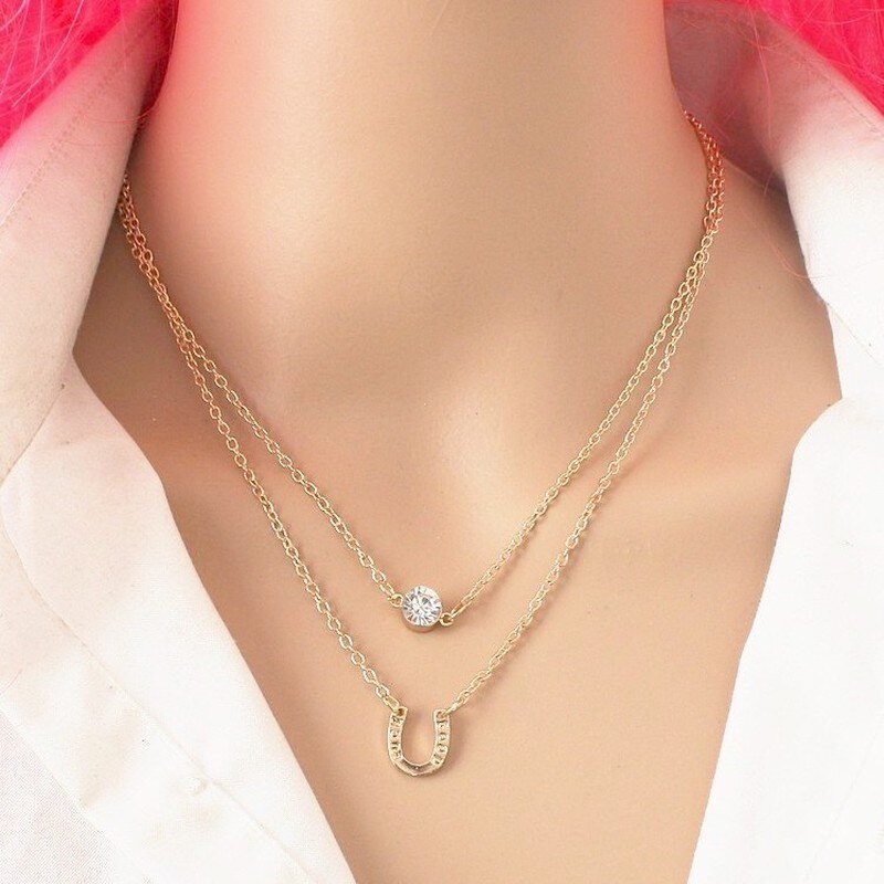Double collier gemme chanceuse – Image 4