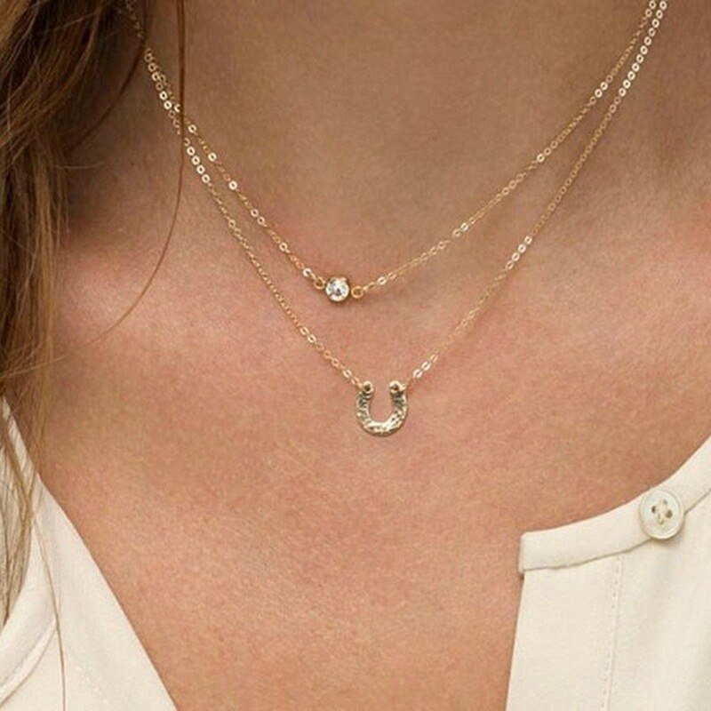 Double collier gemme chanceuse – Image 5