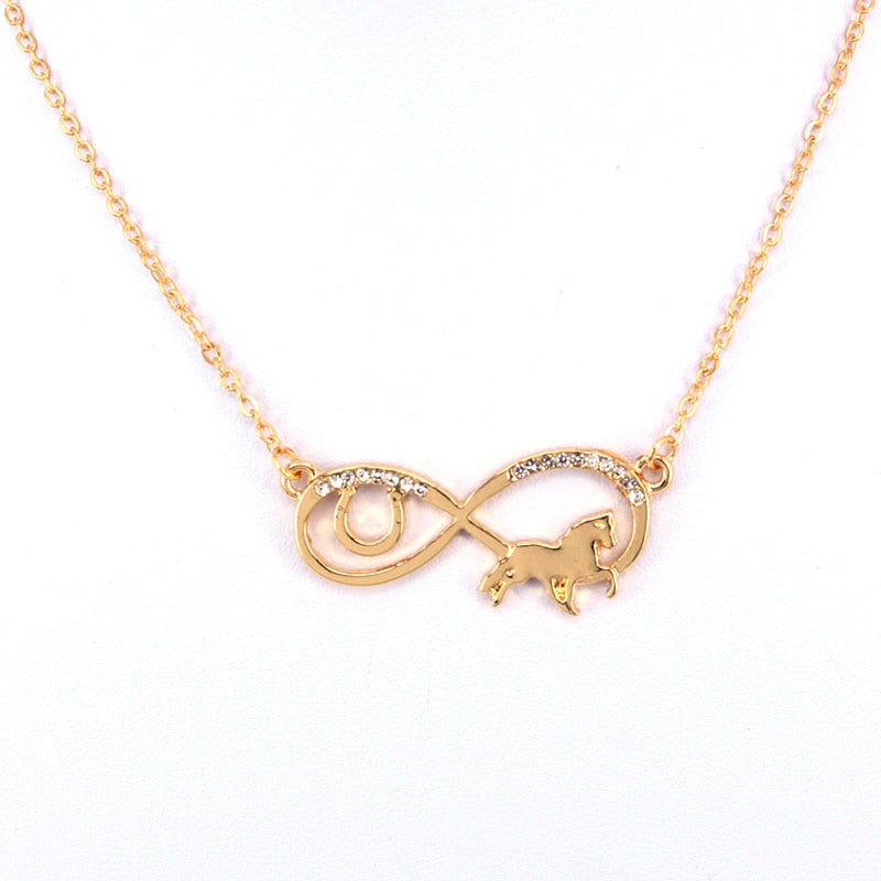 Collier Cheval Signe infini – Image 3