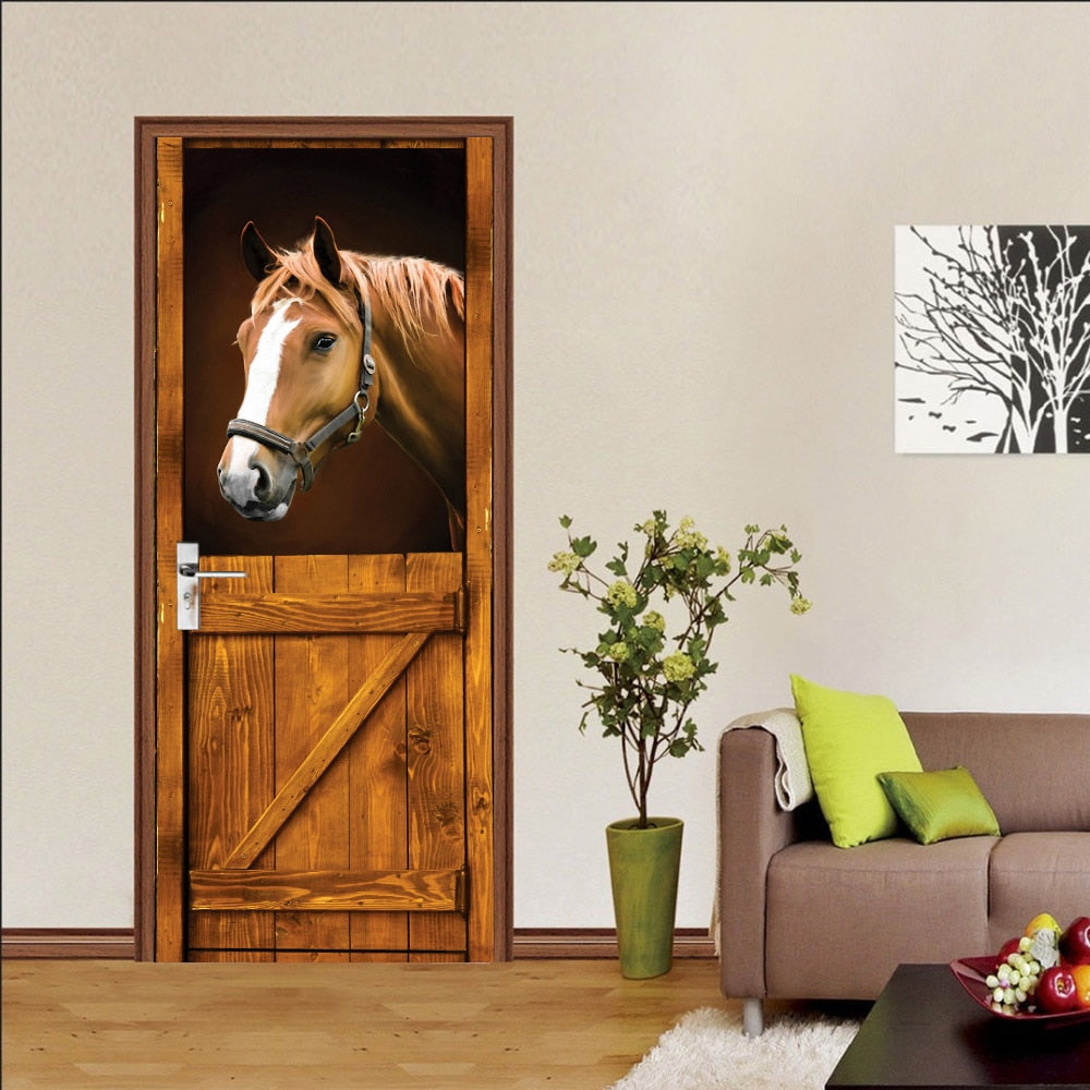 Stickers Cheval Porte – Image 4