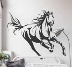 sticker cheval geant